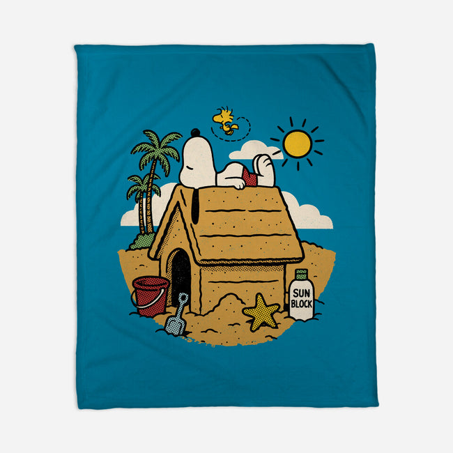 Beach Mode Activated-None-Fleece-Blanket-Popnotic