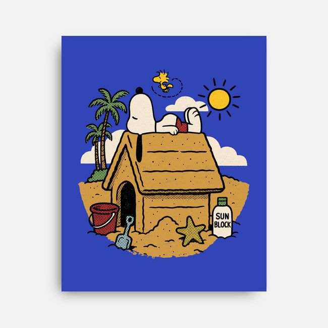 Beach Mode Activated-None-Stretched-Canvas-Popnotic