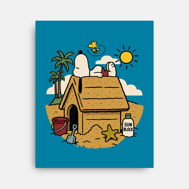 Beach Mode Activated-None-Stretched-Canvas-Popnotic