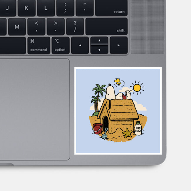 Beach Mode Activated-None-Glossy-Sticker-Popnotic