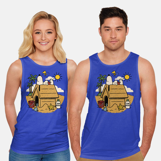 Beach Mode Activated-Unisex-Basic-Tank-Popnotic