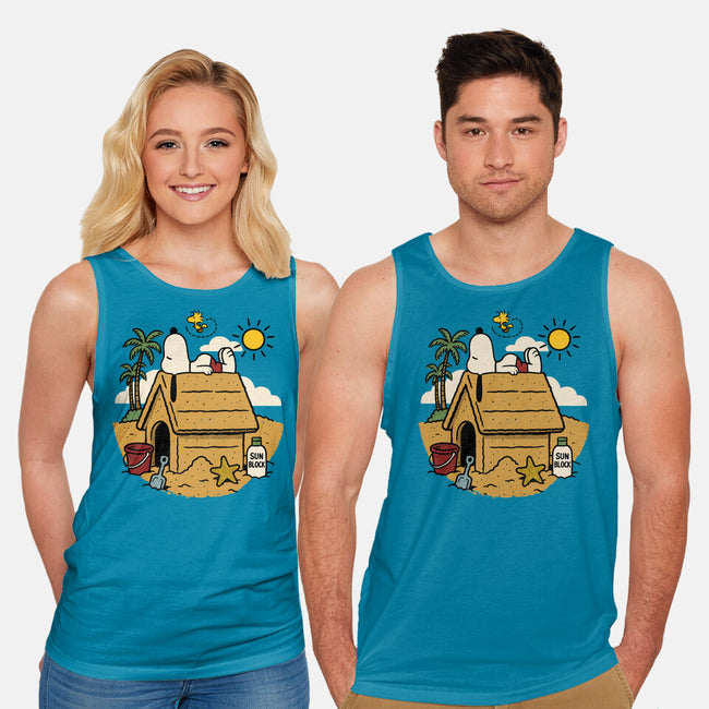 Beach Mode Activated-Unisex-Basic-Tank-Popnotic