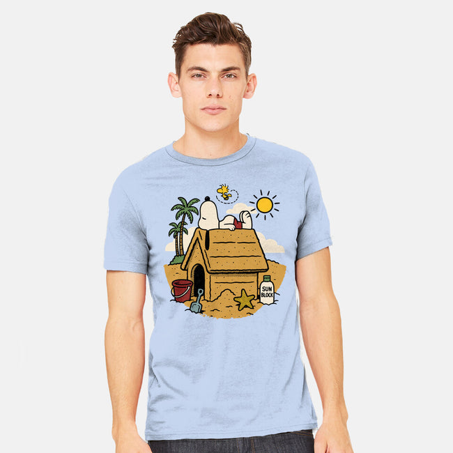 Beach Mode Activated-Mens-Heavyweight-Tee-Popnotic