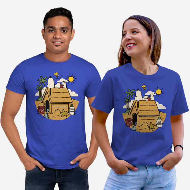Beach Mode Activated-Unisex-Basic-Tee-Popnotic