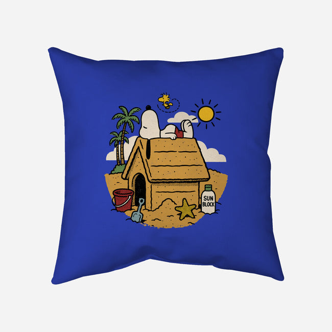 Beach Mode Activated-None-Removable Cover w Insert-Throw Pillow-Popnotic