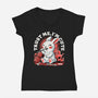 Trust Me I'm Cute-Womens-V-Neck-Tee-Popnotic