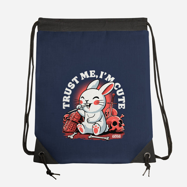 Trust Me I'm Cute-None-Drawstring-Bag-Popnotic