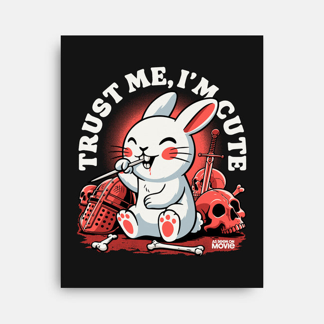 Trust Me I'm Cute-None-Stretched-Canvas-Popnotic