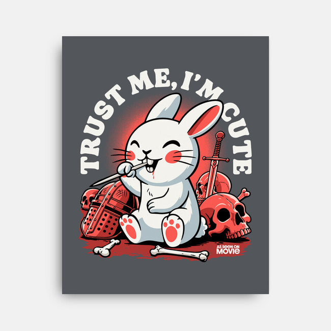 Trust Me I'm Cute-None-Stretched-Canvas-Popnotic