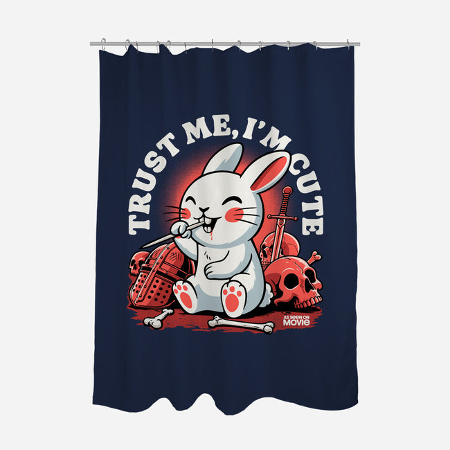 Trust Me I'm Cute-None-Polyester-Shower Curtain-Popnotic