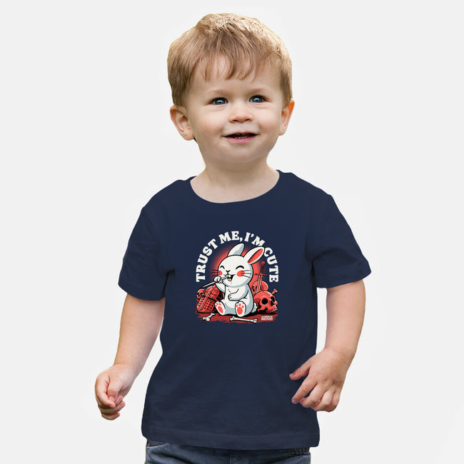 Trust Me I'm Cute-Baby-Basic-Tee-Popnotic