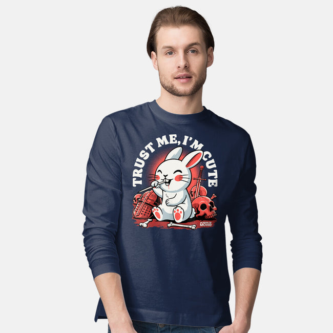 Trust Me I'm Cute-Mens-Long Sleeved-Tee-Popnotic
