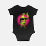 A Earthworm With A Robotic Suit-Baby-Basic-Onesie-sachpica
