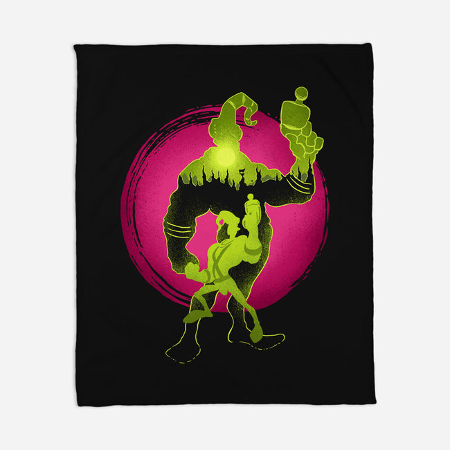 A Earthworm With A Robotic Suit-None-Fleece-Blanket-sachpica