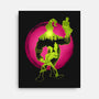 A Earthworm With A Robotic Suit-None-Stretched-Canvas-sachpica