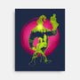 A Earthworm With A Robotic Suit-None-Stretched-Canvas-sachpica
