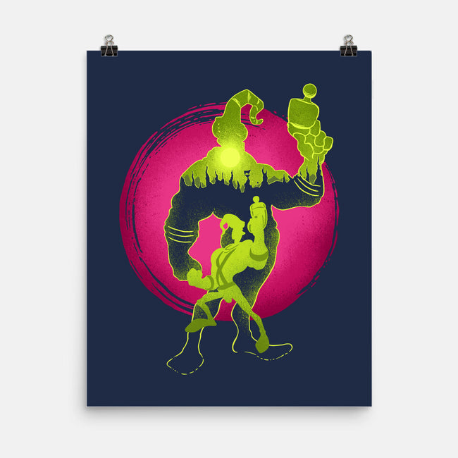 A Earthworm With A Robotic Suit-None-Matte-Poster-sachpica
