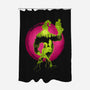A Earthworm With A Robotic Suit-None-Polyester-Shower Curtain-sachpica