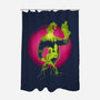 A Earthworm With A Robotic Suit-None-Polyester-Shower Curtain-sachpica