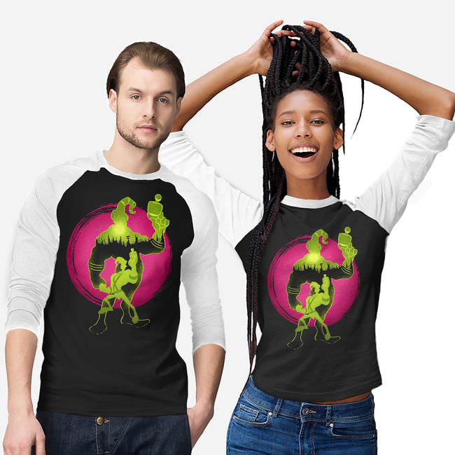 A Earthworm With A Robotic Suit-Unisex-Baseball-Tee-sachpica