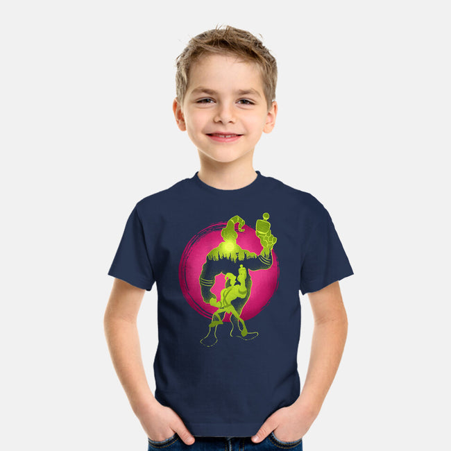 A Earthworm With A Robotic Suit-Youth-Basic-Tee-sachpica