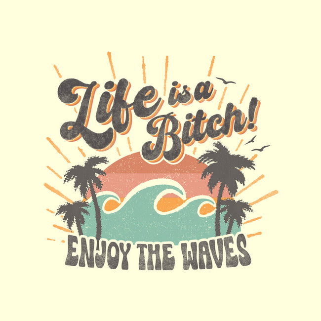 Enjoy The Waves-None-Polyester-Shower Curtain-Estudio Horta