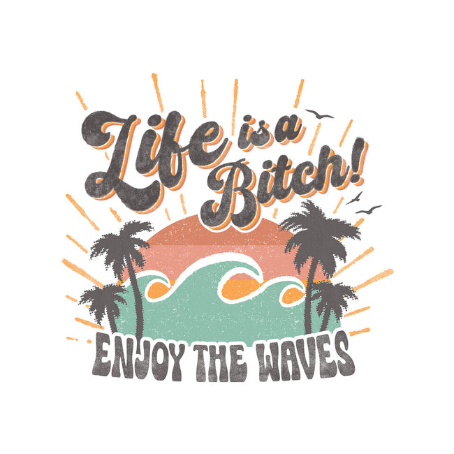 Enjoy The Waves-Womens-Racerback-Tank-Estudio Horta