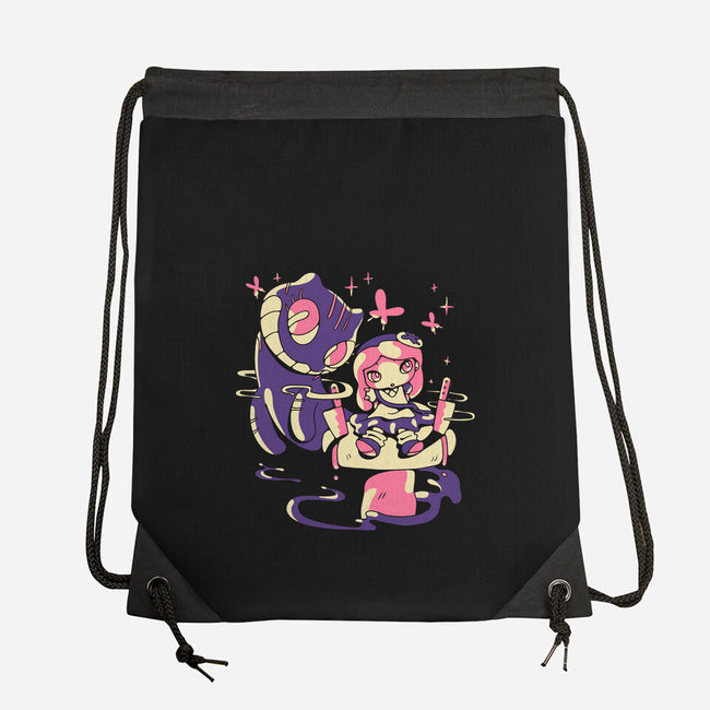 Hello Mad World-None-Drawstring-Bag-naomori