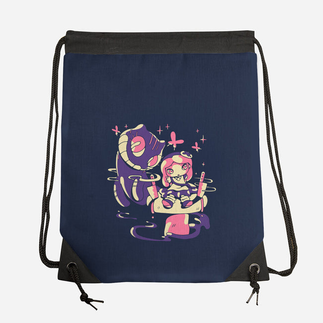 Hello Mad World-None-Drawstring-Bag-naomori