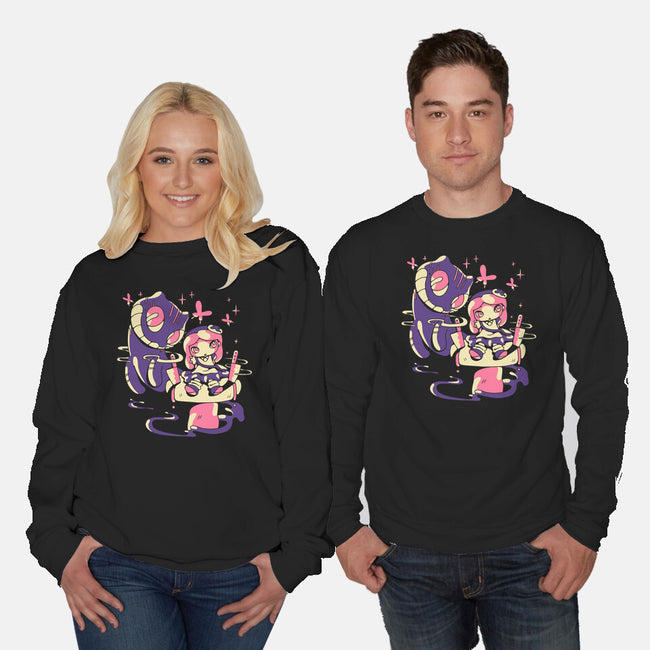 Hello Mad World-Unisex-Crew Neck-Sweatshirt-naomori