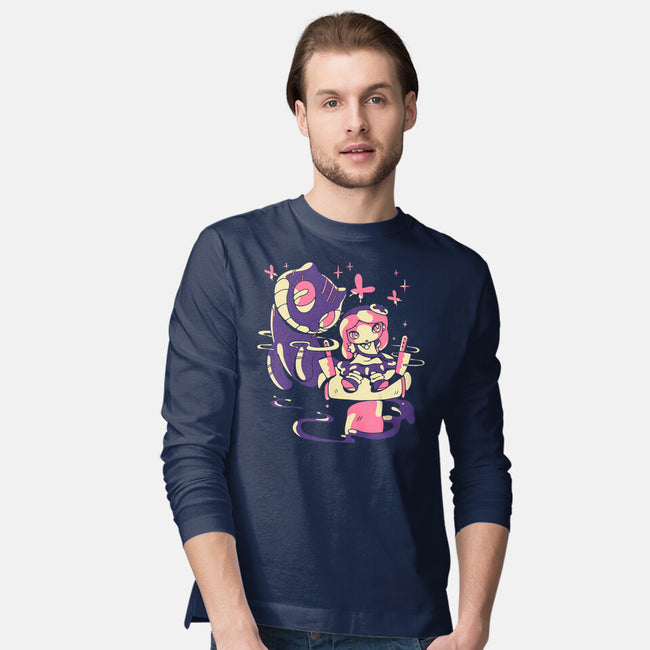 Hello Mad World-Mens-Long Sleeved-Tee-naomori