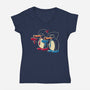 Noot Fiction-Womens-V-Neck-Tee-naomori