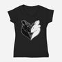 Famous Furies-Womens-V-Neck-Tee-ellr