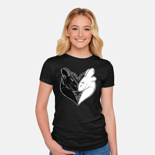 Famous Furies-Womens-Fitted-Tee-ellr