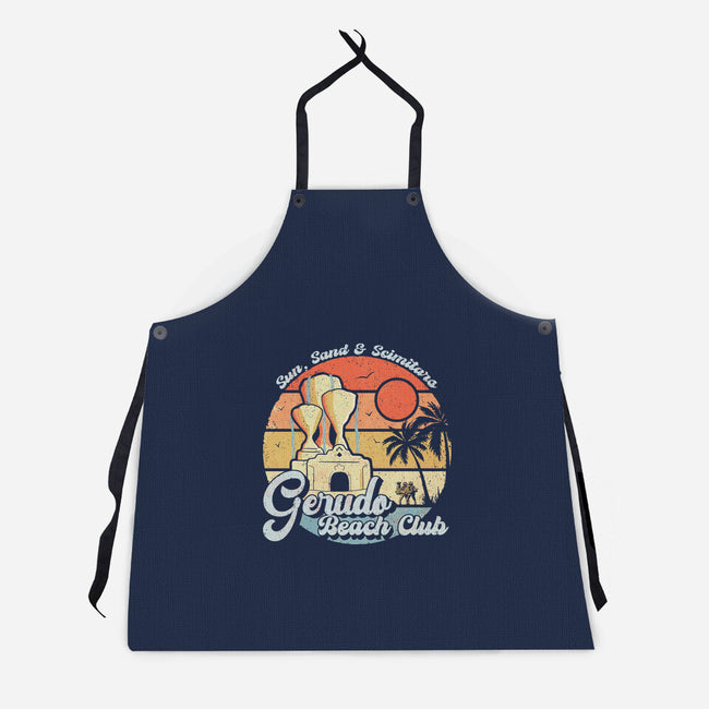Gerudo Beach Club-Unisex-Kitchen-Apron-NMdesign