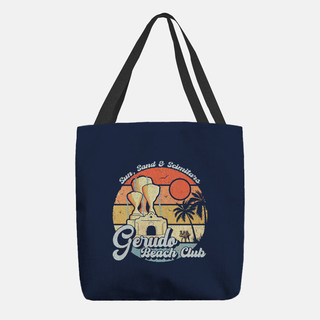 Gerudo Beach Club-None-Basic Tote-Bag-NMdesign