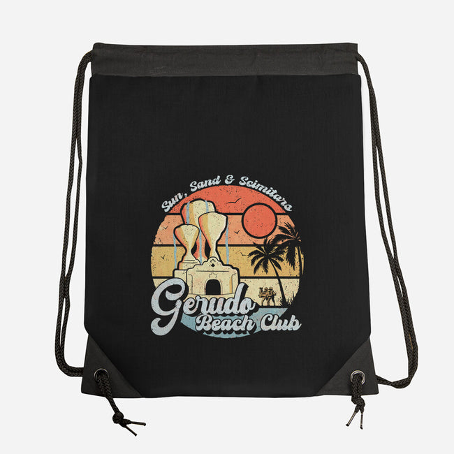 Gerudo Beach Club-None-Drawstring-Bag-NMdesign