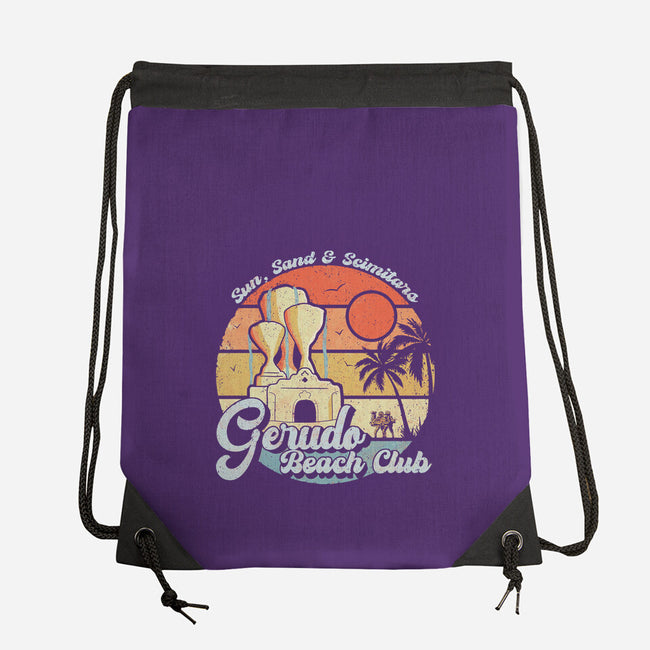 Gerudo Beach Club-None-Drawstring-Bag-NMdesign