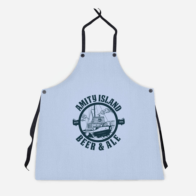 Amity Island Beer And Ale-Unisex-Kitchen-Apron-piercek26