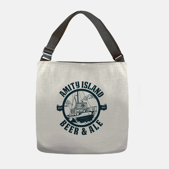 Amity Island Beer And Ale-None-Adjustable Tote-Bag-piercek26