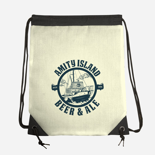 Amity Island Beer And Ale-None-Drawstring-Bag-piercek26