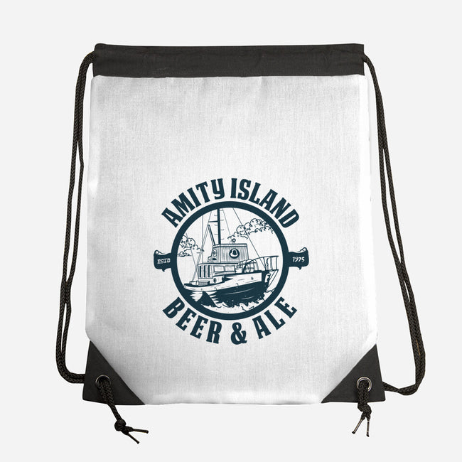 Amity Island Beer And Ale-None-Drawstring-Bag-piercek26