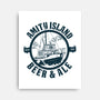 Amity Island Beer And Ale-None-Stretched-Canvas-piercek26
