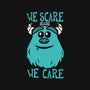 We Scare Because We Care-None-Adjustable Tote-Bag-piercek26