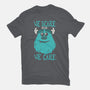 We Scare Because We Care-Womens-Fitted-Tee-piercek26