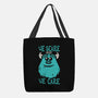 We Scare Because We Care-None-Basic Tote-Bag-piercek26
