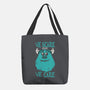 We Scare Because We Care-None-Basic Tote-Bag-piercek26