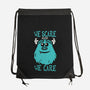 We Scare Because We Care-None-Drawstring-Bag-piercek26