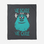 We Scare Because We Care-None-Fleece-Blanket-piercek26