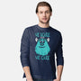 We Scare Because We Care-Mens-Long Sleeved-Tee-piercek26